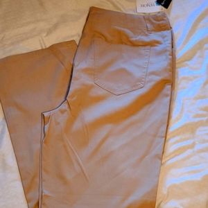 Statements khaki pants NWT